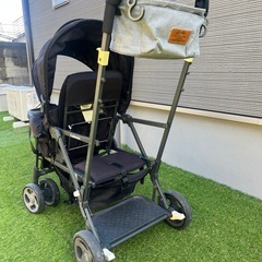 二人乗りベビーカー　cabooseの画像