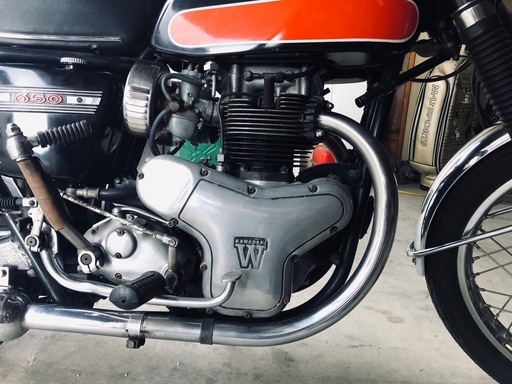 カワサキ W1 ★ ノンレストア 美車★ 即納可・前後タイヤ新品・昭和53年登録・650RS・ダブサン・バーチカルツイン・旧車