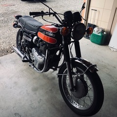 カワサキ W1 ★ ノンレストア 美車★ 即納可・前後タイヤ新品・昭和53年登録・650RS・ダブサン・バーチカルツイン・旧車  の画像
