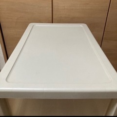 3段クリア収納ケースの画像
