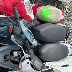 不動車 部品取り レストアベース タクト レッツ2 ジョグ
　の画像
