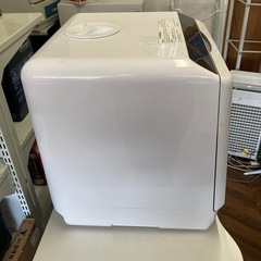1119 AINX 食器棚 AX-S3 WH 動作OKの画像