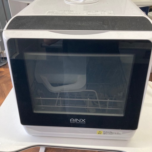 1119 AINX 食器棚 AX-S3 WH 動作OK