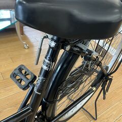 ★ジモティ割あり★  自転車 27インチ ブラック クリーニング済み TK6757の画像