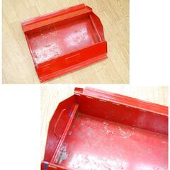 昭和レトロ ツールボックス BANZAI 万歳 レッド スチールボックス 工具箱 札幌市 清田区 平岡の画像