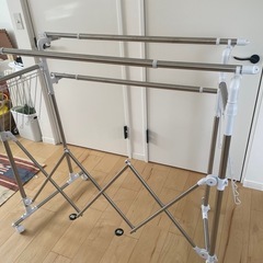 アイリスオーヤマ　洗濯物干しの画像