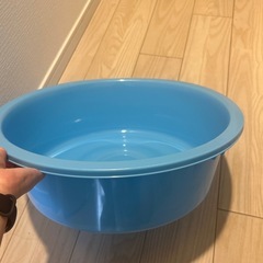 使ったことのない洗濯たらいの画像