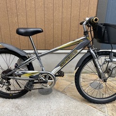 自転車　子供　マウンテンバイクの画像