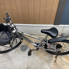 自転車　子供　マウンテンバイクの画像