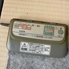 ホットカーペット　差し上げますの画像
