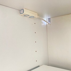 IKEA METODカスタマイズハイキャビネット（棚）延長コード付の画像