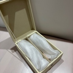 【新品未使用】アフタヌーンティー　シャンパングラス2個　専用箱セットの画像