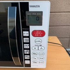 2013年製　山善 YAMAZEN オーブンレンジ 電子レンジ MOR-M166の画像
