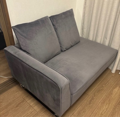 【幅131cm】2人掛けカウチソファ