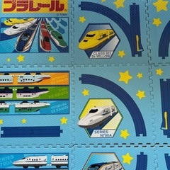 プラレールジョイントマット9枚の画像