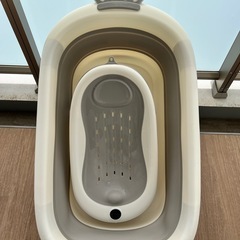 ベビーバス 水温計付きの画像