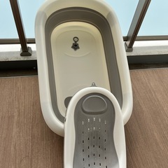 ベビーバス 水温計付きの画像