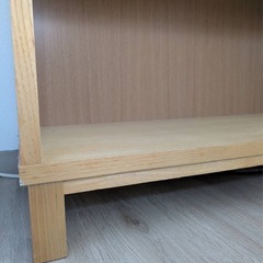 無印良品 組み合わせて使える木製収納 ハイタイプ・廃盤品の画像