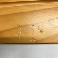 2510-127 木製スツール　中古　キズ汚れありの画像