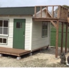 小屋を建てるお手伝いをしてくれる方募集
