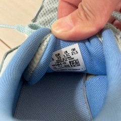 Puma 21.5cm 水色 シューズ　プーマ　靴　女の子の画像