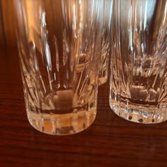 【差し上げます】グラス　2種の画像