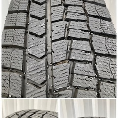 手渡し限定 程度良 バリ溝 トヨタ アルファード ヴェルファイア 30系 後期 純正 215/65R16 4本 ダンロップ ウィンターマックス WM02 2020年の画像