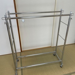 【美品】ハンガーラック　スチールの画像