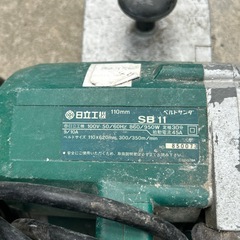 日立工機　ベルトサンダ SB11 中古の画像