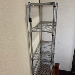 スチールラック5段の画像