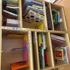 カラーボックス連結済み　本棚の画像