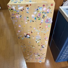 カラーボックス連結済み　本棚の画像
