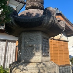 石灯籠 日本庭園の画像