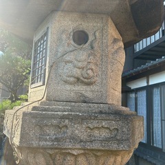石灯籠 日本庭園の画像