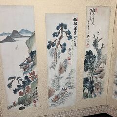 屏風①　楽翁の画像