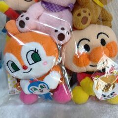 アンパンマン＆キャラクターぬいぐるみ詰め合わせセット①の画像