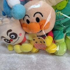 アンパンマン＆キャラクターぬいぐるみ詰め合わせセット②の画像