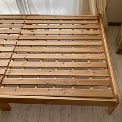 セミダブルベッド枠になります。の画像
