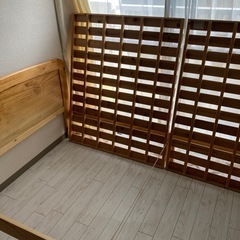 セミダブルベッド枠になります。の画像