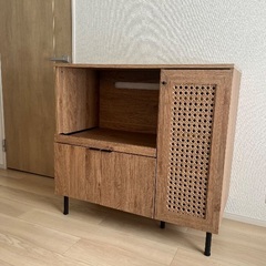 【LOWYA】キッチンキャビネットの画像