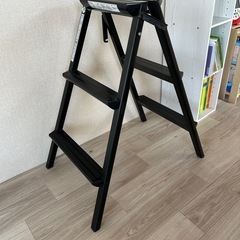 アルミ踏み台　ブラックの画像