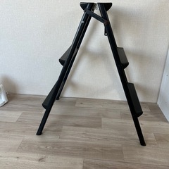 アルミ踏み台　ブラックの画像