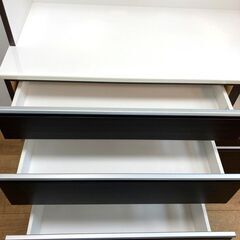 ★食器も調理家電も調理器具も！ たっぷりしまえるキッチンボード ニトリ レジューム 120-2 シリーズ★の画像