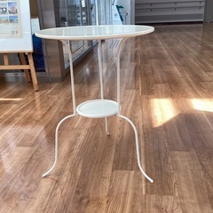 ラウンドテーブル【町田市再生家具】　1006の画像