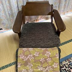 木製ソファ①の画像