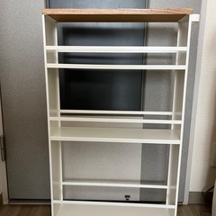 (使用済み) tower ハンドル付きスリムワゴン タワーの画像