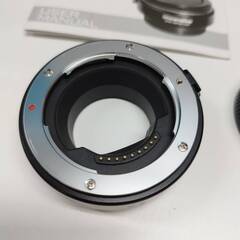【良品】Commlite CM-FT-MFT 電子マウントアダプターの画像