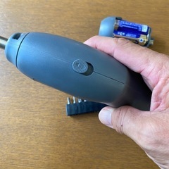 電動ドライバー（電池式）
の画像