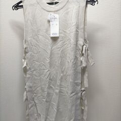 レディース服まとめ売り シャツワンピース・ノースリーブサイドリボンニット・スカート　春・夏・秋 カジュアル お得セットまとめ売り　カジュアル3点　セット　レディース服 コーデ売り 251006-3Tの画像