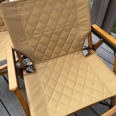 WAQ Folding Wood Chair ウッドチェアの画像